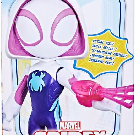 Spidey and his Amazing Friends Marvel Supersized Ghost-Spider Action Figure,Preschool Super Hero Toy,Kids Ages 3 and Up