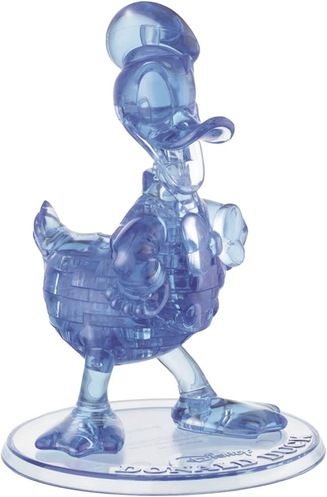 BePuzzled, Disney Donald Duck Original 3D Crystal Puzzle, Perfect for Puzzlers Ages 12 and Up, Challenging to Complete and Beautiful to Display, Collect Them All
