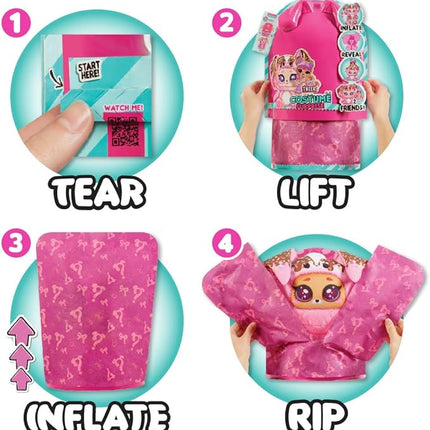 LOL Surprise Tweens Costume Surprise Ali Dance Fashion Doll with Inflatable Pink Puppy Pet Costume and Multiple Surprises Including Fabulous Fashions & Accessories – Great Gift for Kids Ages 4+
