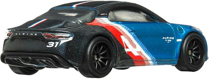 Hot Wheels Car Culture Circuit Legend Premium Toy Car, Die-Cast 1:64 Scale Alpine A110 for Play or Display