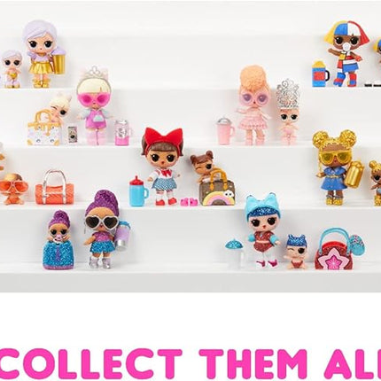 L.O.L. Surprise! Confetti Pop Birthday Sisters- with Collectible Doll, Lil Sister, 10 Surprises, Confetti Surprise unboxing, Accessories, Limited Edition Doll, Present Box Packaging