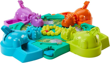 Hasbro Gaming Hungry Hungry Hippos Dino Edition Board Game, Pre-School Game for Ages 4 and Up; for 2 to 4 Players (Amazon Exclusive)