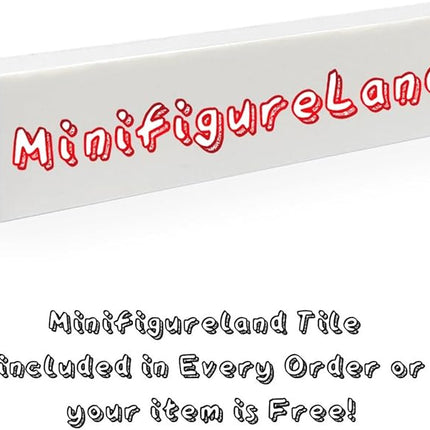 LEGO Parts and Pieces - 50 Pcs Mixed Lot of White 1X1 Tile (Full Eyes, Partially Closed Eyes, and Closed Eyes) Plus Minifigureland Tile