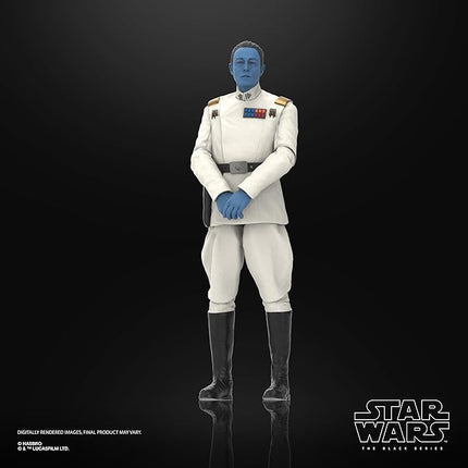 STAR WARS The Black Series Grand Admiral Thrawn, Ahsoka Collectible 6-Inch Action Figure