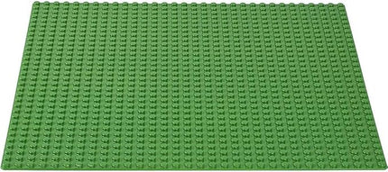 LEGO Classic Green Baseplate 2304 Supplement for Building, Playing, and Displaying Creations, 10in x 10in, Large Building Base Accessory for Kids and Adults (1 Piece)