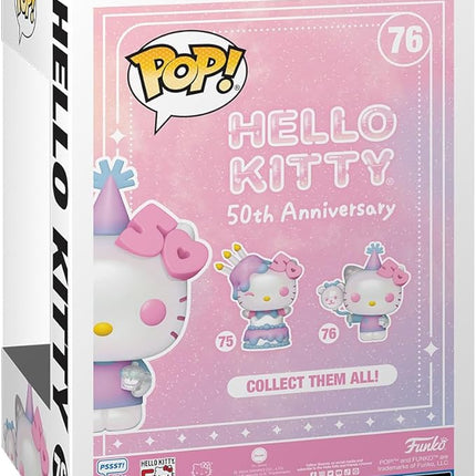 Funko POP! Sanrio: Hello Kitty 50th - Hello Kitty with Balloons - Collectable Vinyl Figure - Gift Idea - Official Merchandise - for Kids & Adults - Anime Fans - Model Figure for Collectors