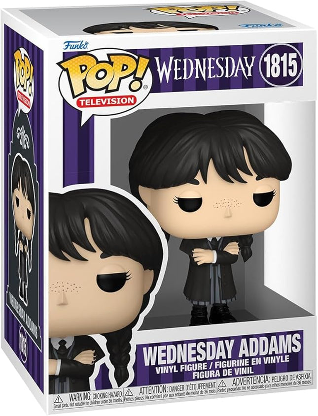Funko Pop! TV: Wednesday - Wednesday Addams - Collectable Vinyl Figure - Gift Idea - Official Merchandise - Toys for Kids & Adults - Horror Fans - Model Figure for Collectors and Display