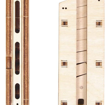 Wood Trick Defenders Gun 3D Wooden Puzzles for Adults to Build - Shoots up to 13 ft - 2 Clips - 9x5 in - Wooden Model Kits for Adults - 14+