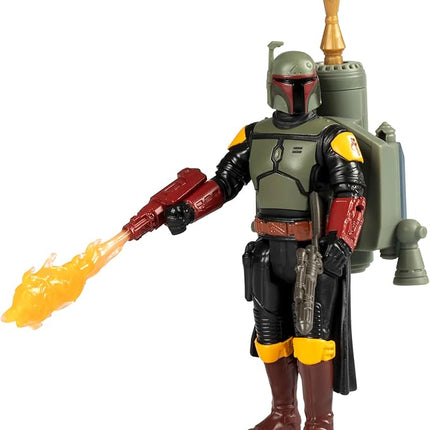 STAR WARS Epic Hero Series Boba Fett 4-Inch Deluxe Action Figure & 4 Accessories, Toys for 4 Year Old Boys and Girls & Up