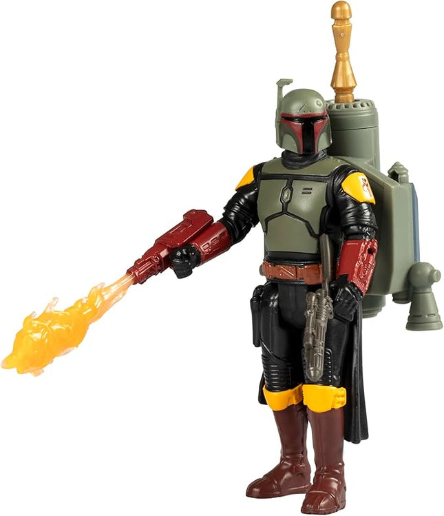 STAR WARS Epic Hero Series Boba Fett 4-Inch Deluxe Action Figure & 4 Accessories, Toys for 4 Year Old Boys and Girls & Up