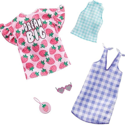 Barbie Clothes - 2 Outfits and 2 Accessories Doll, 6