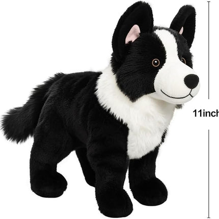 Border Collie Stuffed Animal – Cute Border Collie Plush Toy for Kids & Adults – Birthday Surprise Present & Room Decor –A Cuddly Companion for Everyday hugs and Bedtime