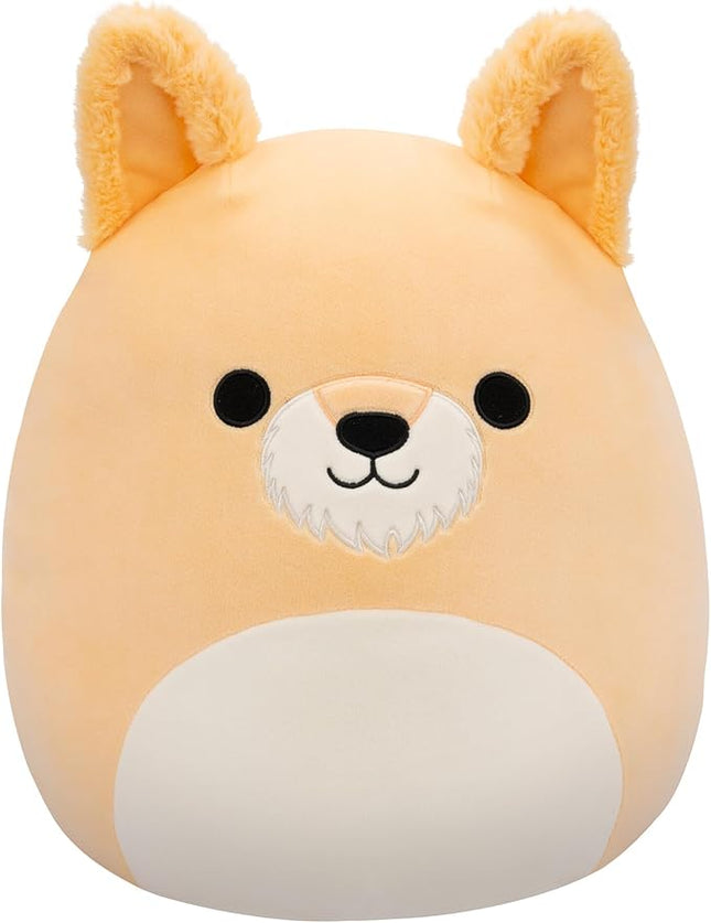 Squishmallows Original 14-Inch Cooper Tan Dog - Official Jazwares Plush (Large)