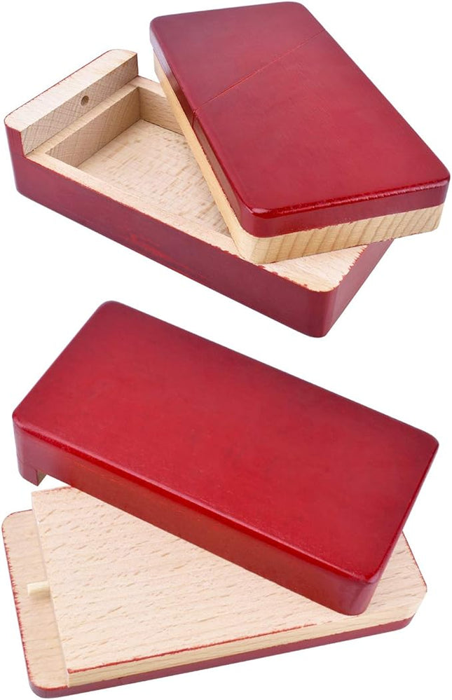Impossible Box Puzzle Master with Secret Opening Mechanism and Drawer