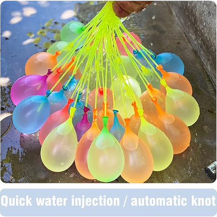 Summer Water Toys Magical Quick Fill Water Balloons for Pools and Water Companions 1184 Balloons (BG)