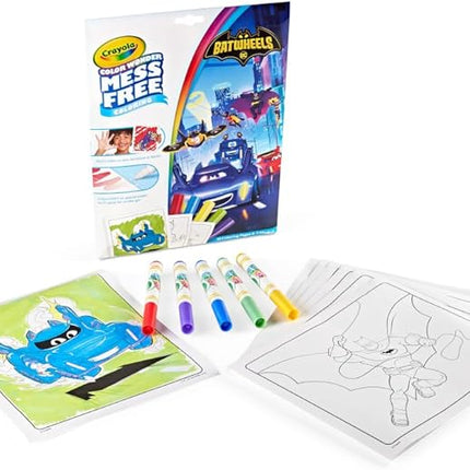 Crayola Batwheels Color Wonder Activity Set, Batman Mess Free Coloring Pages for Toddlers, Batman Gifts, Toys for Boys & Girls