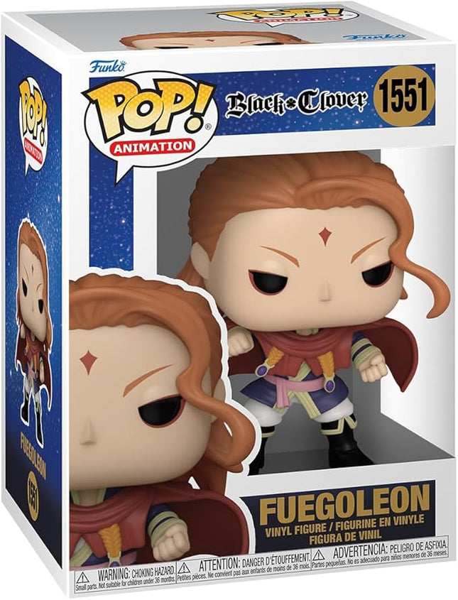 Funko POP! Animation: Black Clover - Fuegoleon Vermillion - Collectable Vinyl Figure - Gift Idea - Official Merchandise - for Kids & Adults - Anime Fans - Model Figure for Collectors and Display