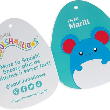 Squishmallows Original 20-Inch Marill Pokémon Plush - Ultrasoft Official Jazwares Plush (Jumbo)