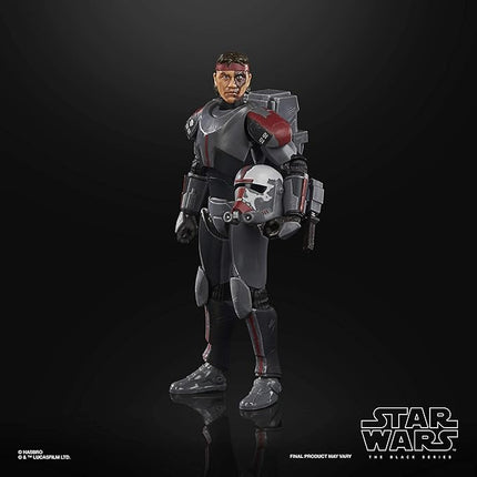 STAR WARS The Black Series Bad Batch Hunter 6-Inch-Scale The Clone Wars Collectible Action Figure, Toys for Kids Ages 4 and Up