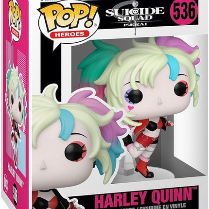 Funko Pop Animation: DC Suicide Squad Isakai - Harley Quinn - Suicide Squad Isekai - Collectable Vinyl Figure - Gift Idea - Official Merchandise - Toys for Kids & Adults - Cartoon/Animation Fans