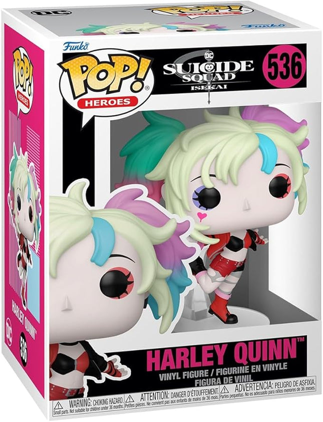Funko Pop Animation: DC Suicide Squad Isakai - Harley Quinn - Suicide Squad Isekai - Collectable Vinyl Figure - Gift Idea - Official Merchandise - Toys for Kids & Adults - Cartoon/Animation Fans