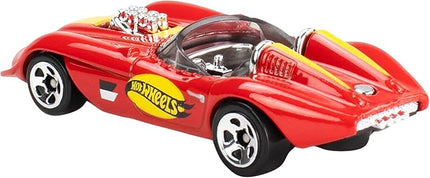 Hot Wheels Toy Cars, Set of 5 1:64 Scale Die-Cast Cars Featured in The Kids Animated Netflix Series Let’s Race