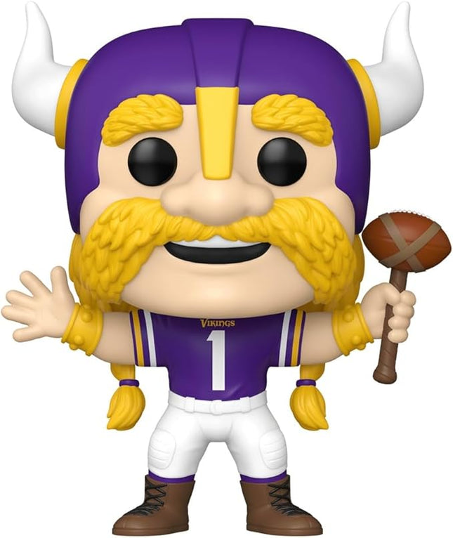 Funko Pop! NFL Mascots: Vikings - Viktor - NHL Mascots and Marks - Collectable Vinyl Figure - Gift Idea - Official Merchandise - Toys for Kids & Adults - Sports Fans - Model Figure for Collectors