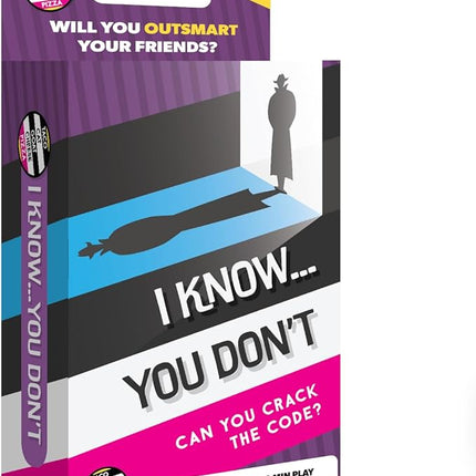 I know... You Don't Strategic Card Game for Family Game Night by Taco Cat Goat Cheese Pizza | Easy to Learn | Fast 10 Minute Rounds | Fun for Kids, Teens, and Adults | 3 - 7 Players