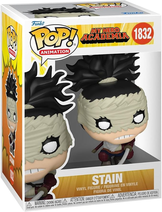 Funko Pop Animation: My Hero Academia - Stain - (Chizome Akaguro) - Collectable Vinyl Figure - Gift Idea - Official Merchandise - Toys for Kids & Adults - Anime Fans