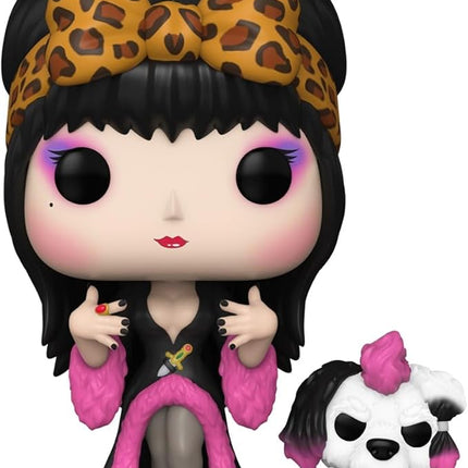 Funko POP! & Buddy: Elvira Mistress of The Dark & Gonk - Collectable Vinyl Figure - Gift Idea - Official Merchandise - for Kids & Adults - Horror Fans - Model Figure for Collectors and Display