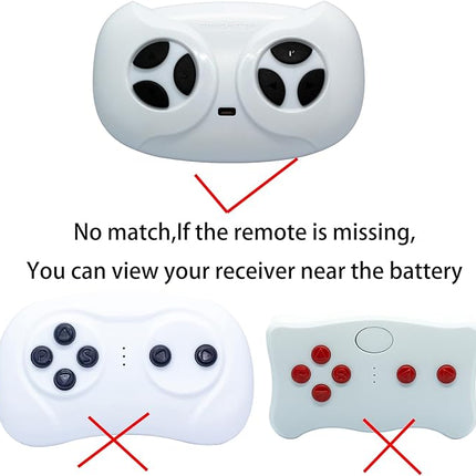 2.4ghz Bluetooth Remote Control for Kids Powered Electric Vehicle Truck Car Remote Control Ride on car for Toddlers 12v Remote Controller SUV car for Kids Replacement Parts