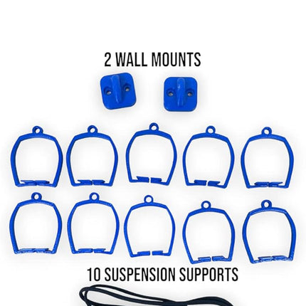 Suspension Bridge Compatible with Hot Wheels Cars and Track (Orange)