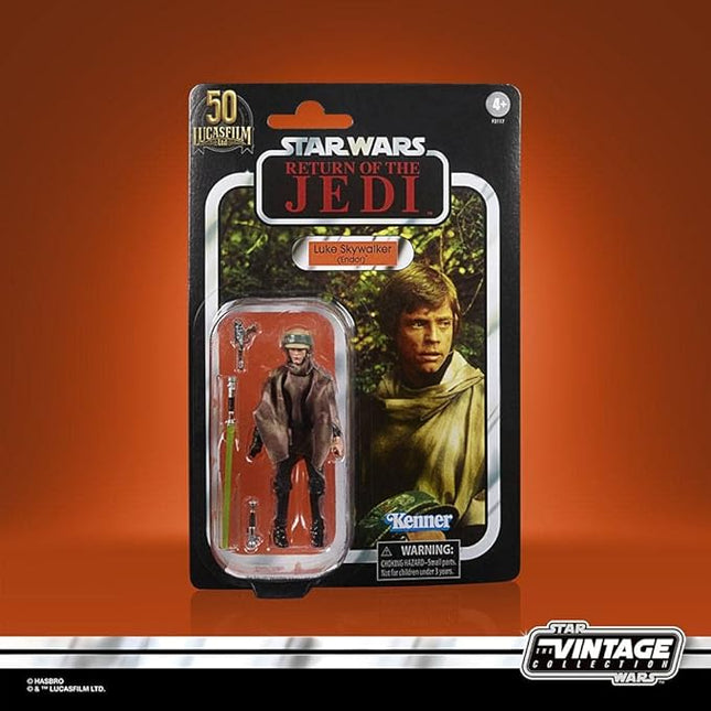 Star Wars The Vintage Collection Luke Skywalker Endor Return of The Jedi 3.75 Inch Action Figure