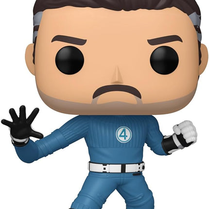Funko Pop! Marvel: The Fantastic Four: First Steps - Mr.Fantastic - Fantastic Four (2025) - Collectable Vinyl Figure - Gift Idea - Official Merchandise - Toys for Kids & Adults - Movies Fans
