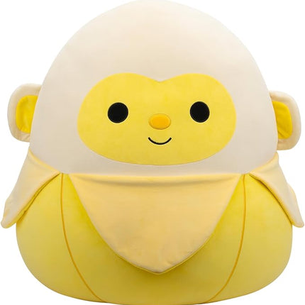 Squishmallows Original 24-Inch Pierogi Banana Monkey - Official Jazwares Plush (Jumbo)