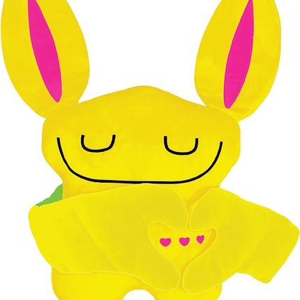 Bumpas Weighted Plush Toy – Machine Washable Calming Stuffed Animal for Kids – Arms and Body are Weighted to Give a Realistic Hug – Soft Companion for Playtime, Naptime & Travel (Doodles)