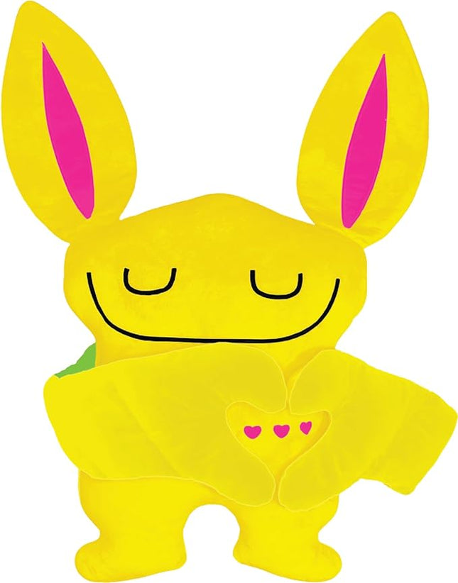 Bumpas Weighted Plush Toy – Machine Washable Calming Stuffed Animal for Kids – Arms and Body are Weighted to Give a Realistic Hug – Soft Companion for Playtime, Naptime & Travel (Doodles)