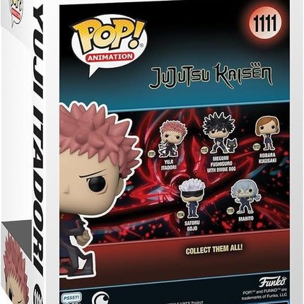 Funko Pop! Animation: Jujutsu Kaisen - Yuji Itadori - Collectable Vinyl Figure - Gift Idea - Official Merchandise - for Kids & Adults - Anime Fans - Model Figure for Collectors and Display