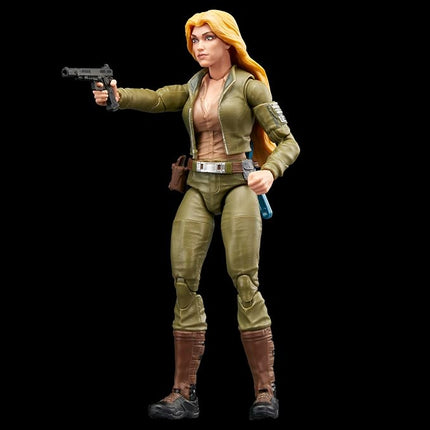 G.I. Joe Classified Series Retro Cardback Courtney “Cover Girl” Krieger, Collectible 6 Inch Action Figure with 9 Accessories