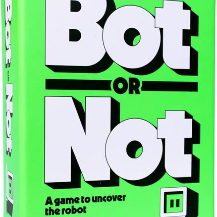 Rabble Bot or Not - A Game to Uncover The Robot | 2-8 Players, Party Games, Family, Teens, Adults, 2 Player Games, Board Games, Card Games