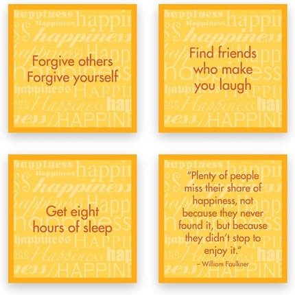 TableTopics Happiness Question Card Game - 135 Conversation Starter Cards with Tips, Ideas, & Quotes to Spark Meaningful Discussions with Adults at Dinner Parties, Girls’ Nights, and More