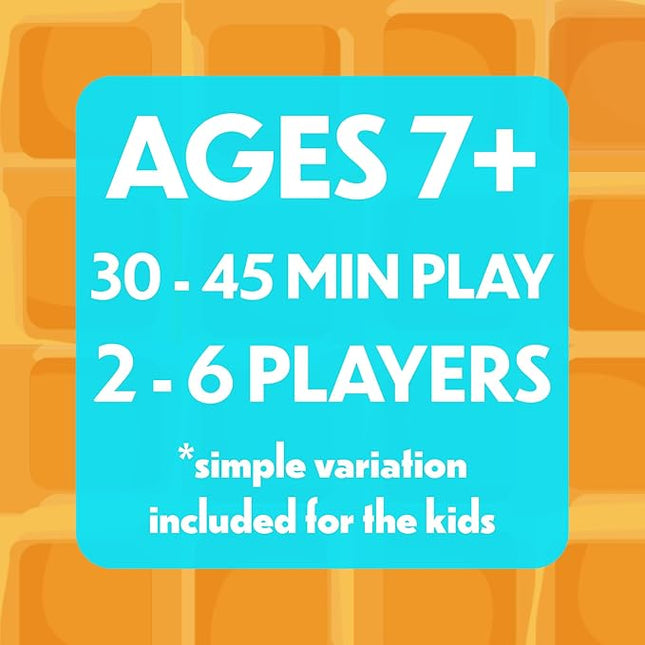 Top Waffle Card Game - Beautifully Delicious Game for Kids, Teens, Adults, and Family Game Night - Great Gift for Ages 7+, 2-6 Players, 30-45 Minutes