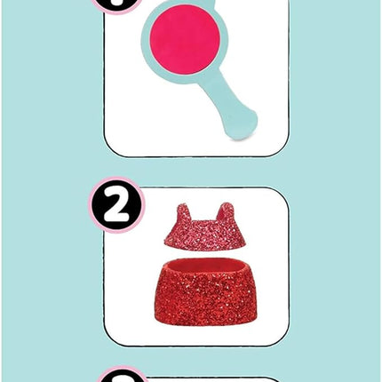 Toptoys2u Bargain Bundles LOL Fashion Crush Eye Spy Series Blind Accessory Capsule Set - 3 Surprises Per Capsule - Pack of 8