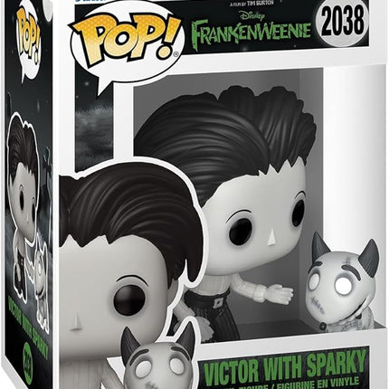 Funko Pop! & Buddy: Frankenweenie - Victor with Sparky - Collectable Vinyl Figure - Gift Idea - Official Merchandise - Toys for Kids & Adults - Disney Fans - Model Figure for Collectors and Display