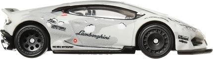 Hot Wheels Premium Car Culture Collectible Toy Car, 1:64 Scale Die-Cast LB-Works Lamborghini Huracan Coupe, Slide Street Vehicle with Real Riders Tires