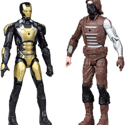 POIUYT Super Hero Series Exclusive Figure Set, 10 Collectible 6.7-Inch Action Figures