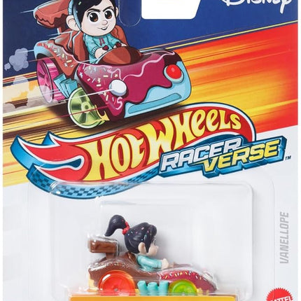 Hot Wheels RacerVerse Die-Cast Vehicle with Vanellope Driver 1:64 Scale, HKB88-4B10