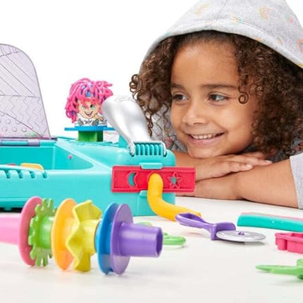 Play-Doh Set On The Go Imagine and Store Studio, with 30 Tools and 10 Cans of Modeling Compound, Travel Toys for 3 Year Old Girls and Boys and Up, Non-Toxic