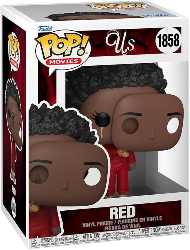 Funko POP DVD Cover: US - Red - Collectable Vinyl Figure - Gift Idea - Official Merchandise - for Kids & Adults - Horror Fans - Model Figure for Collectors and Display