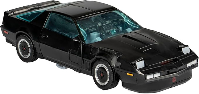 Transformers Collaborative Knight Rider x Toy, Autobot Agent Knight 6.5-inch Action Figure, 8+
